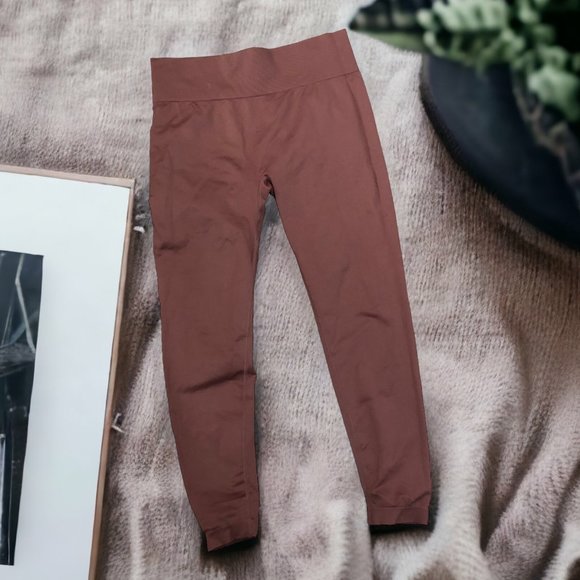 Knix Good to Go Seamless Leggings High Waisted Copper Size Large - Picture 1 of 7